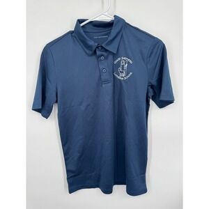 NWT Port Authority Good Shepherd Lutheran School Polo Shirt Youth Large Blue